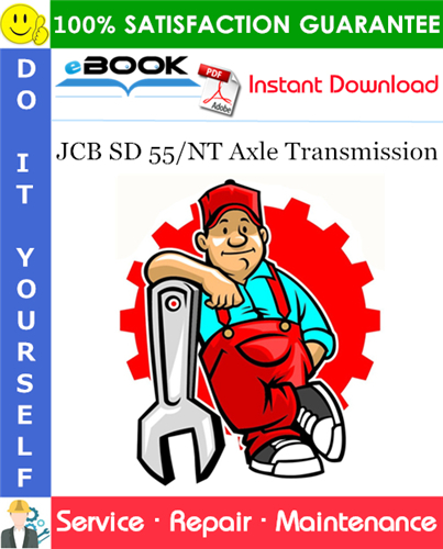 JCB SD 55/NT Axle Transmission Service Repair Manual