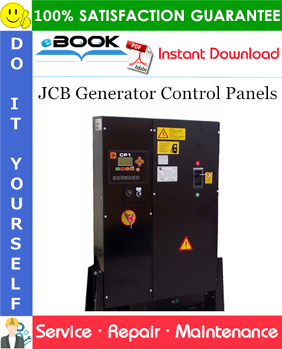 JCB Generator Control Panels Service Repair Manual