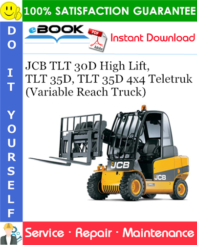 JCB TLT 30D High Lift, TLT 35D, TLT 35D 4x4 Teletruk (Variable Reach Truck)