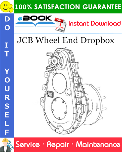 JCB Wheel End Dropbox Service Repair Manual