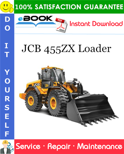JCB 455ZX Loader Service Repair Manual