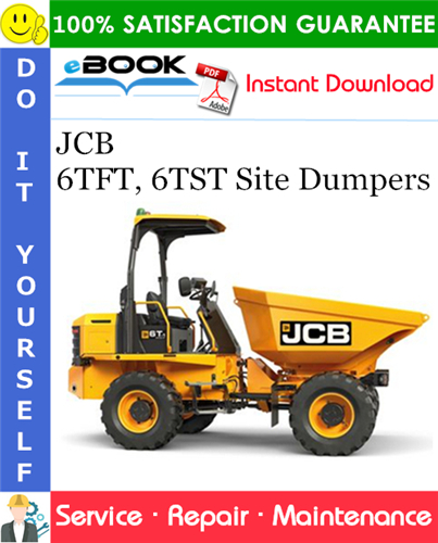 JCB 6TFT, 6TST Site Dumpers Service Repair Manual