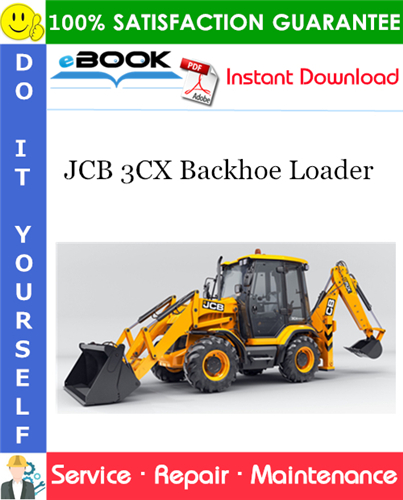 JCB 3CX Backhoe Loader Service Repair Manual