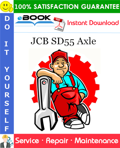 JCB SD55 Axle Service Repair Manual