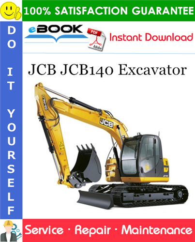 JCB JCB140 Excavator Service Repair Manual