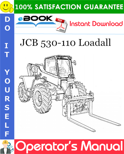 JCB 530-110 Loadall Operator's Manual