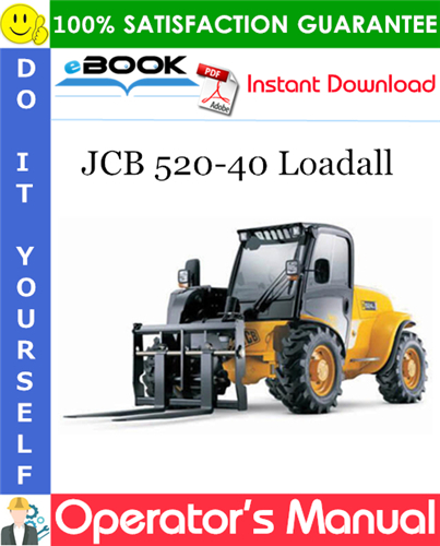 JCB 520-40 Loadall Operator's Manual