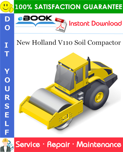New Holland V110 Soil Compactor Service Repair Manual