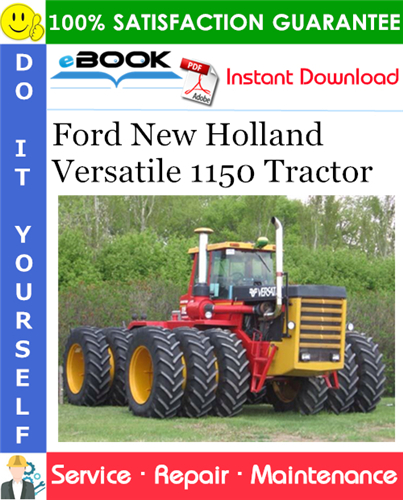 Ford New Holland Versatile 1150 Tractor Service Repair Manual