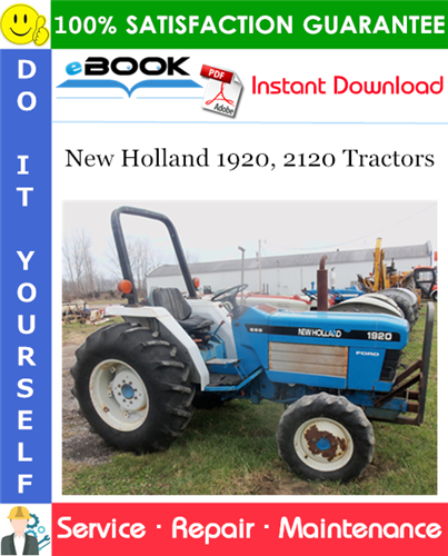 New Holland 1920, 2120 Tractors Service Repair Manual