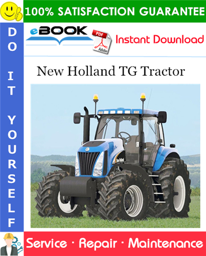 New Holland TG Tractor Service Repair Manual