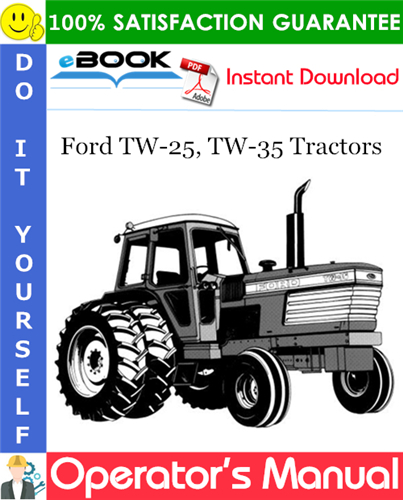 Ford TW-25, TW-35 Tractors Operator's Manual
