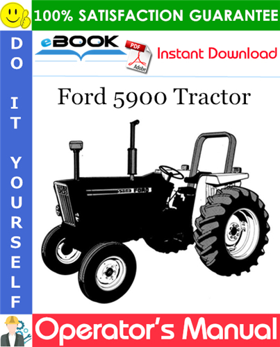 Ford 5900 Tractor Operator's Manual