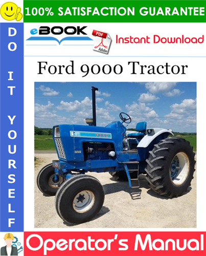 Ford 9000 Tractor Operator's Manual