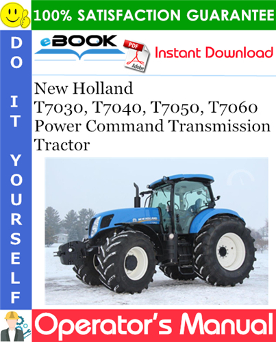 New Holland T7030, T7040, T7050, T7060 Power Command Transmission - Tractor