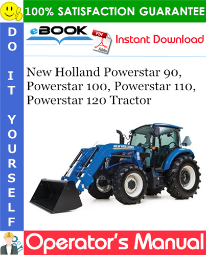 New Holland Powerstar 90, Powerstar 100, Powerstar 110, Powerstar 120 Tractor