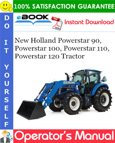 New Holland Powerstar 90, Powerstar 100, Powerstar 110, Powerstar 120 Tractor