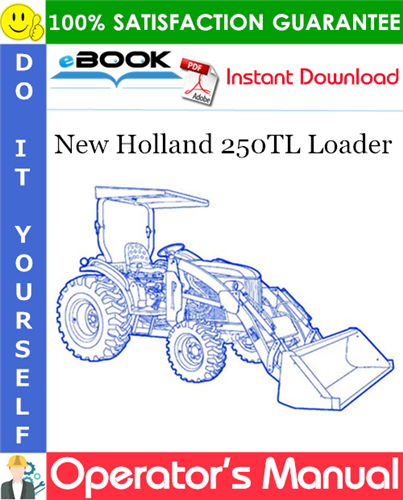 New Holland 250TL Loader Operator's Manual (For Boomer 8N Tractor)