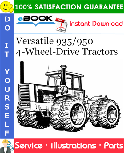 Versatile 935/950 4-Wheel-Drive Tractors Parts Catalog