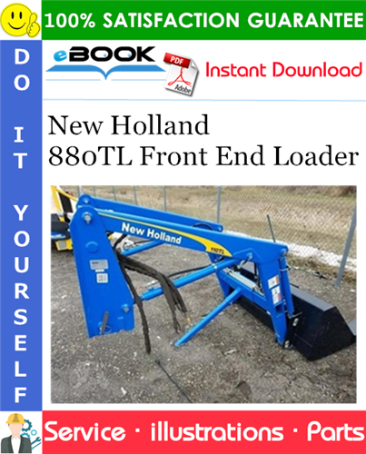 New Holland 880TL Front End Loader Parts Catalog