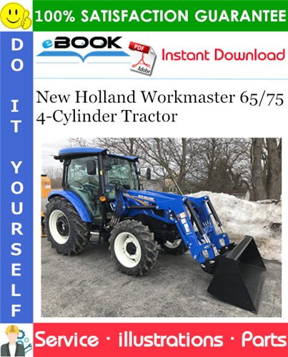 New Holland Workmaster 65/75 4 Cylinder Tractor Parts Catalog