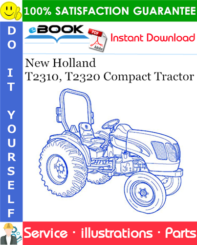 New Holland T2310, T2320 Compact Tractor Parts Catalog