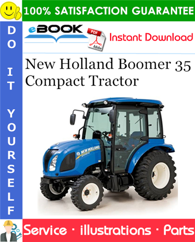 New Holland Boomer 35 Compact Tractor Parts Catalog