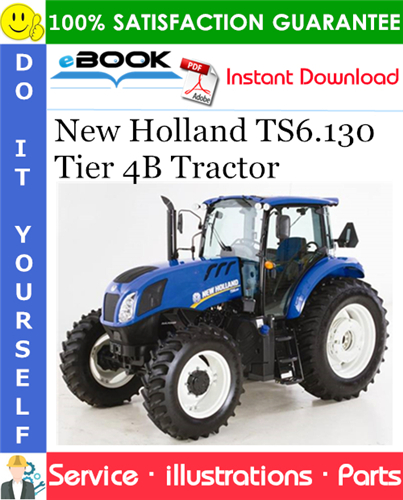 New Holland TS6.130 Tier 4B Tractor Parts Catalog