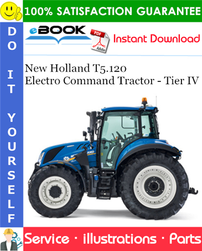 New Holland T5.120 Electro Command Tractor - Tier IV Parts Catalog