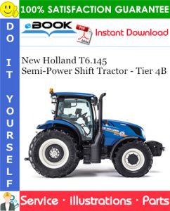 New Holland T6.145 Semi-Power Shift Tractor - Tier 4B Parts Catalog