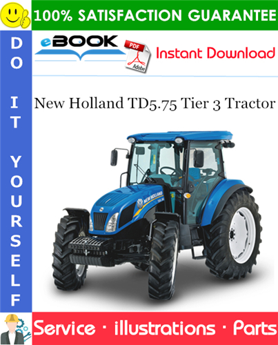New Holland TD5.75 Tier 3 Tractor Parts Catalog