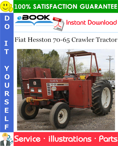 Fiat Hesston 70-65 Crawler Tractor Parts Catalog