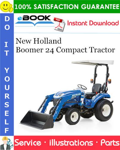 New Holland Boomer 24 Compact Tractor Parts Catalog