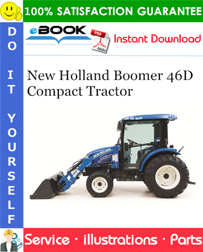 New Holland Boomer 46D Compact Tractor Parts Catalog