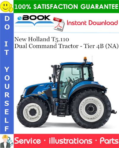 New Holland T5.110 Dual Command Tractor - Tier 4B (NA) Parts Catalog