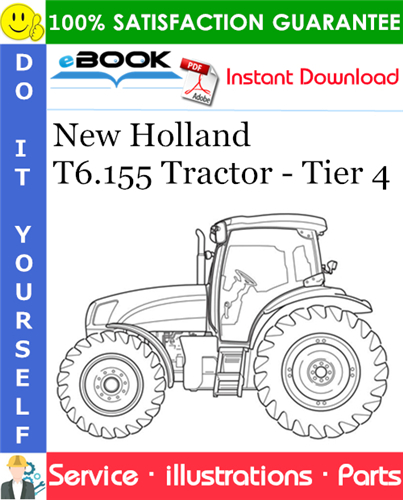 New Holland T6.155 Tractor - Tier 4 Parts Catalog