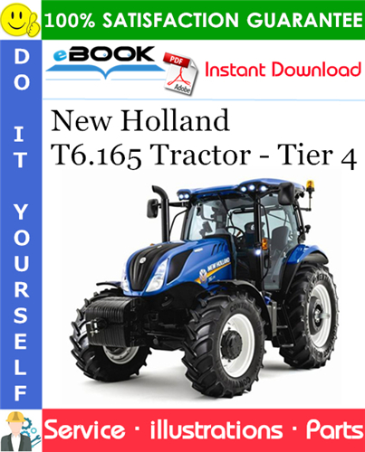 New Holland T6.165 Tractor - Tier 4 Parts Catalog