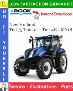 New Holland T6.175 Tractor - Tier 4B - MY18 Parts Catalog