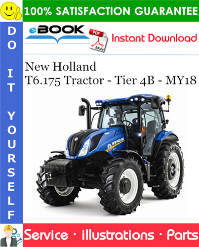New Holland T6.175 Tractor - Tier 4B - MY18 Parts Catalog