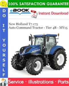 New Holland T7.175 Auto Command Tractor - Tier 4B - MY15 Parts Catalog