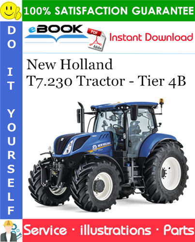 New Holland T7.230 Tractor - Tier 4B Parts Catalog