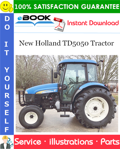 New Holland TD5050 Tractor Parts Catalog