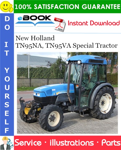New Holland TN95NA, TN95VA Special Tractor Parts Catalog