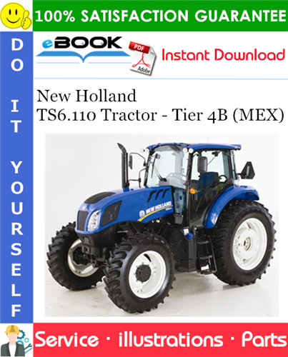 New Holland TS6.110 Tractor - Tier 4B (MEX) Parts Catalog