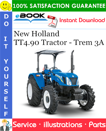 New Holland TT4.90 Tractor - Trem 3A Parts Catalog