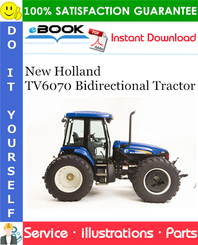 New Holland TV6070 Bidirectional Tractor Parts Catalog