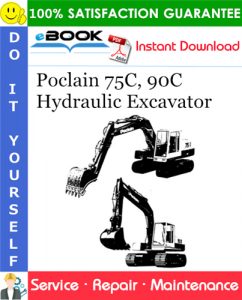 Poclain 75C, 90C Hydraulic Excavator