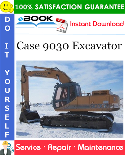 Case 9030 Excavator