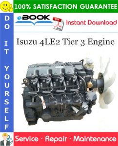 Isuzu 4LE2 Tier 3 Engine Service Repair Manual