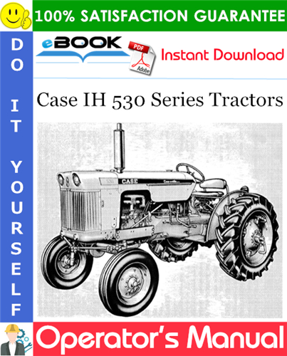 Case IH 530 Series Tractors Operator's Manual